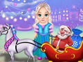 ゲームリトルエルサクリーンクリスマスキャリッジ オンライン