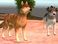 ゲーム野生のオオカミの飢餓攻撃オンライン