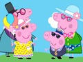 ゲームペッパーピッグ：家族ドレスアップ オンライン