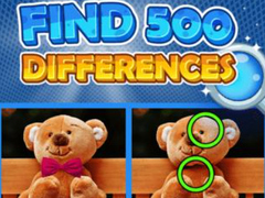 ゲーム500の相違点を見つける オンライン
