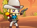 ゲームカウガール射撃ゾンビ オンライン