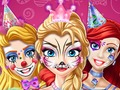 ゲーム誕生日フェイスペインティング オンライン