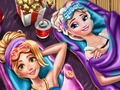 ゲームディズニーガールズスリープオーバーオンライン