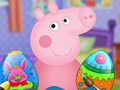 ゲームペッパーピッグイースターエッグ オンライン