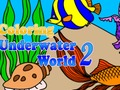 ゲーム水中世界の塗り絵 2オンライン