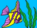 ゲーム水中世界の塗り絵 4オンライン