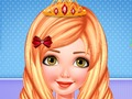 ゲームプリンセスの新しいルックのヘアカットオンライン