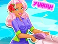 ゲーム女の子がすべてを解決してくれる：アマンダのスクーター オンライン