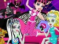 ゲームモンスターの眠りパーティー面白い顔 オンライン