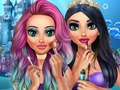 ゲーム人魚のためのメイクアップサロン オンライン