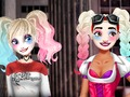 ゲームハーレイ・クイン ヘア＆メイクスタジオオンライン