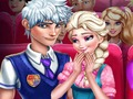 ゲーム夜のセッションのカップル オンライン