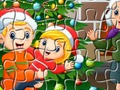 ゲームクリスマスのお祝いジグソーパズル オンライン
