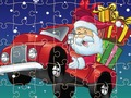 ゲームクリスマス車両のジグソーパズルオンライン