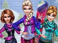 ゲーム冬のスキー旅行 オンライン