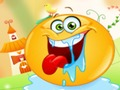 ゲーム食べ物に触れるオンライン