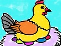 ゲームチキンカラーリングブック オンライン