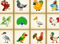 ゲームボード上の鳥のパズルオンライン