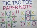 ゲームティックタックトー 紙のメモ IIオンライン