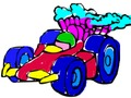 ゲーム学校に戻る車の塗り絵ブックオンライン