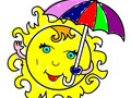 ゲーム夏の塗り絵ページオンライン
