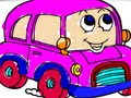 ゲーム学校に戻る：子供の車の塗り絵オンライン