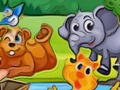 ゲーム子供向け動物パズルゲームオンライン