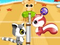 ゲームアライグマヘッドボールオンライン