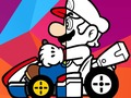 ゲームマリオ運転ぬりえ オンライン