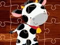 ゲームカートゥーン農場動物パズルオンライン