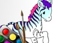 ゲーム面白い動物の塗り絵オンライン