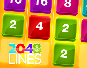 ゲーム2048ラインズオンライン