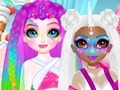 ゲームミスチャーミングユニコーンヘアスタイルオンライン