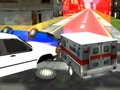 ゲーム都市の救急車運転オンライン