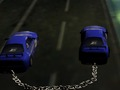 ゲームチェーンされた不可能な警察車両の運転オンライン