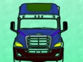 ゲームアメリカのトラック塗り絵オンライン