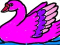 ゲーム学校に戻る: 白鳥の塗り絵 オンライン