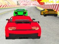 ゲーム雪のドライブカー競争トラックオンライン
