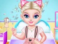 ゲームいたずらな赤ちゃんエルサの週末オンライン