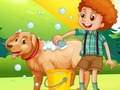 ゲームユニークな犬オンライン