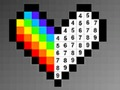 ゲームピクセル塗り絵オンライン
