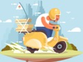 ゲーム都市スクーターライドのジグソーパズルオンライン