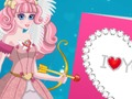 ゲームかわいいキューピッドがバレンタインデーの準備をしていますオンライン