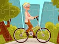ゲーム楽しい自転車ライディングパズルオンライン