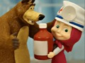 ゲーム女の子とクマの楽しい時間オンライン