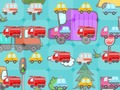 ゲーム小さくてかわいい車両マッチ3オンライン