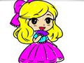 ゲーム学校に戻る：プリンセス塗り絵本オンライン