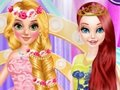 ゲームロングヘアのプリンセスプロムオンライン