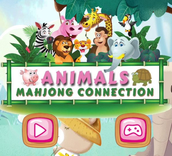 ゲーム動物麻雀接続オンライン