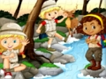 ゲームキャンプの子供たちのジグソーパズルオンライン